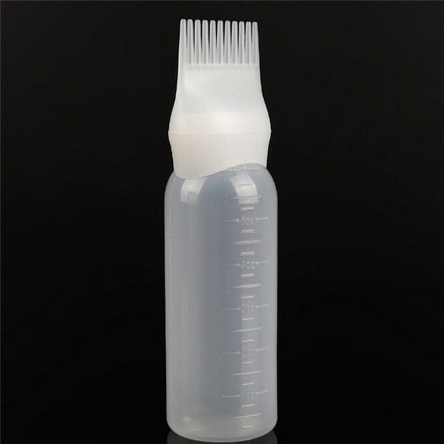 Hair Dye Bottle With Applicator Brush