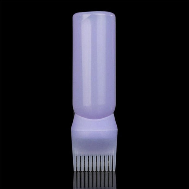 Hair Dye Bottle With Applicator Brush