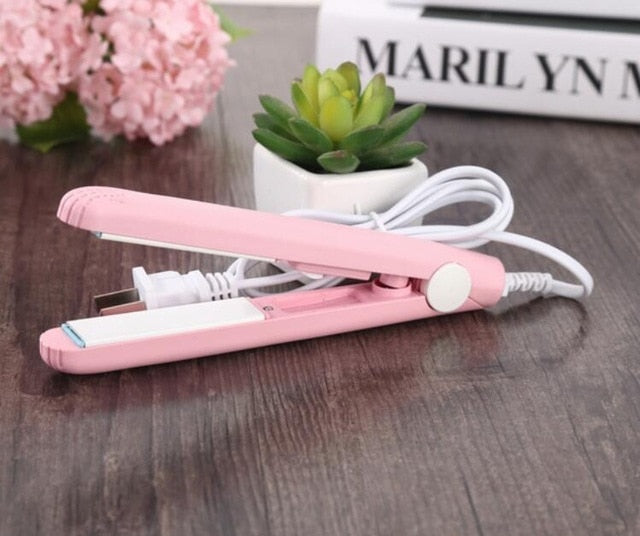 Mini Hair Flat Curling Iron