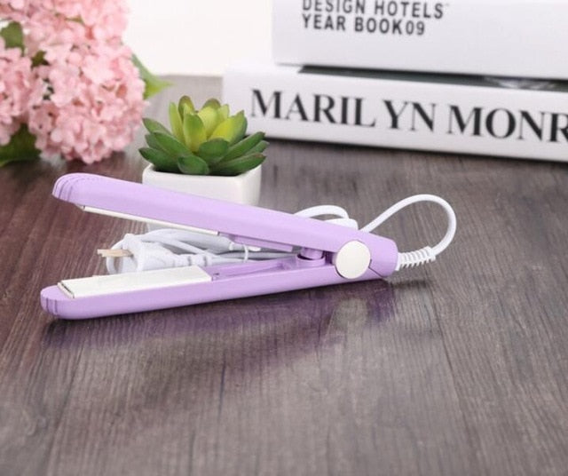 Mini Hair Flat Curling Iron