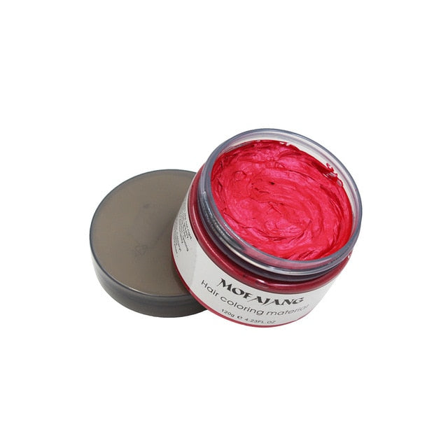 Hair Styling Silver Wax