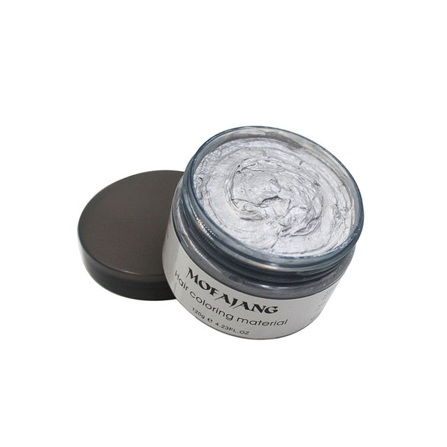 Hair Styling Silver Wax