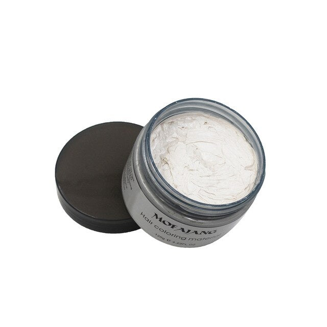 Hair Styling Silver Wax